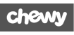 Chewy logo in grayscale