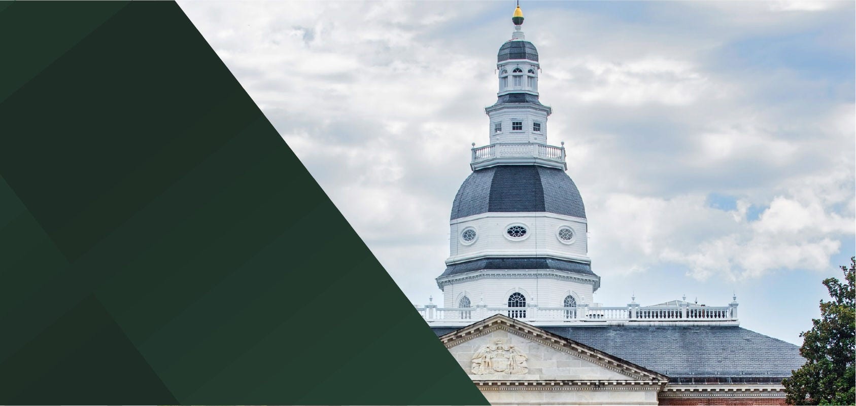 Photo of the Maryland state legislature building