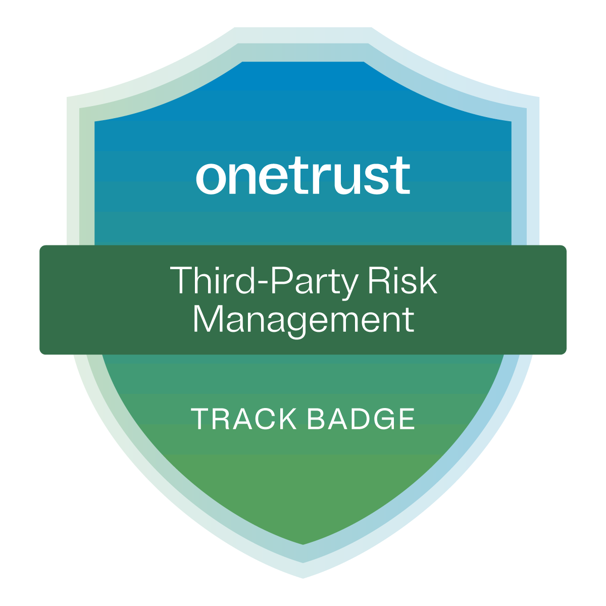 OneTrust Third-Party Risk Management Track Badge