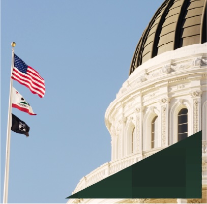 Photo of the California state capitol rotunda