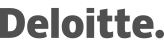 Deloitte logo, greyscale