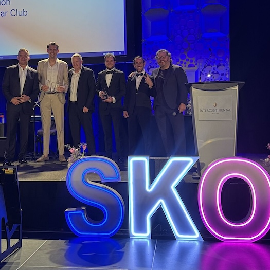 Group photo from the 2025 Sales Kick Off event in Miami.