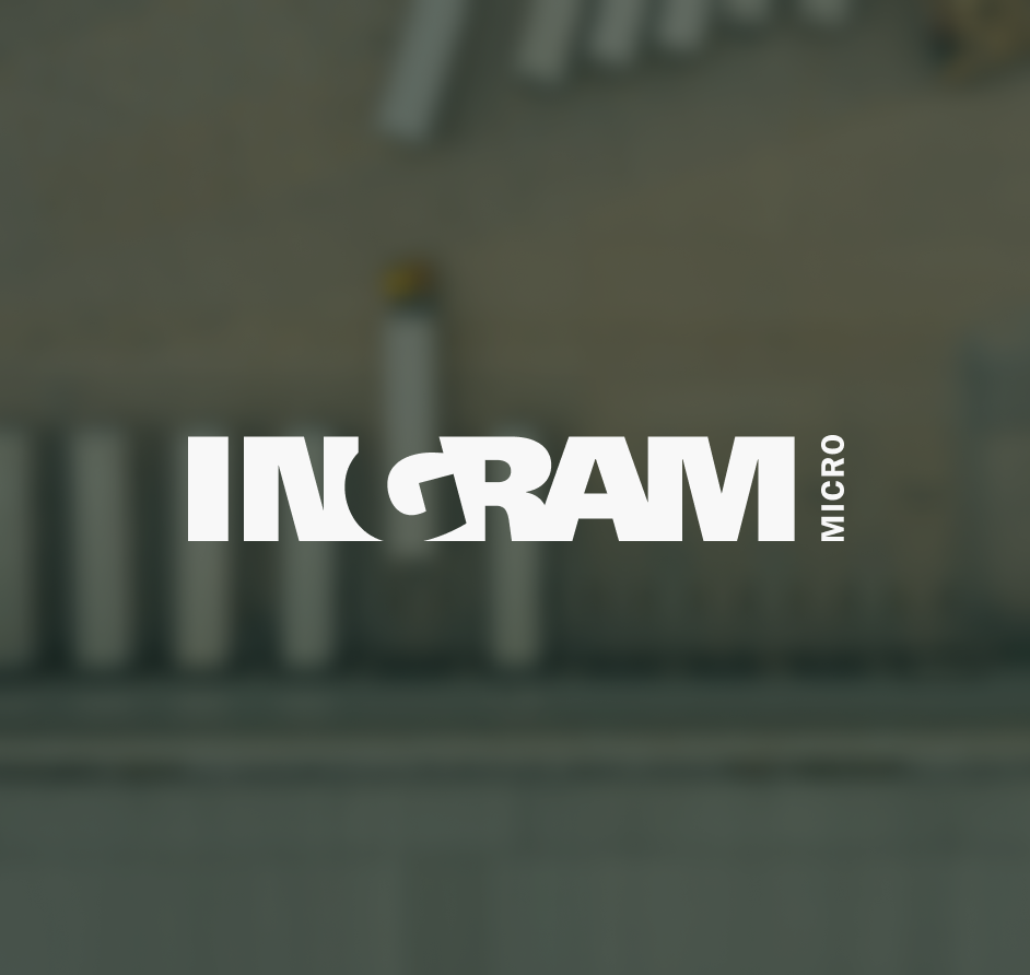 Imgram micro logo on top of image of trucks outside of a warehouse