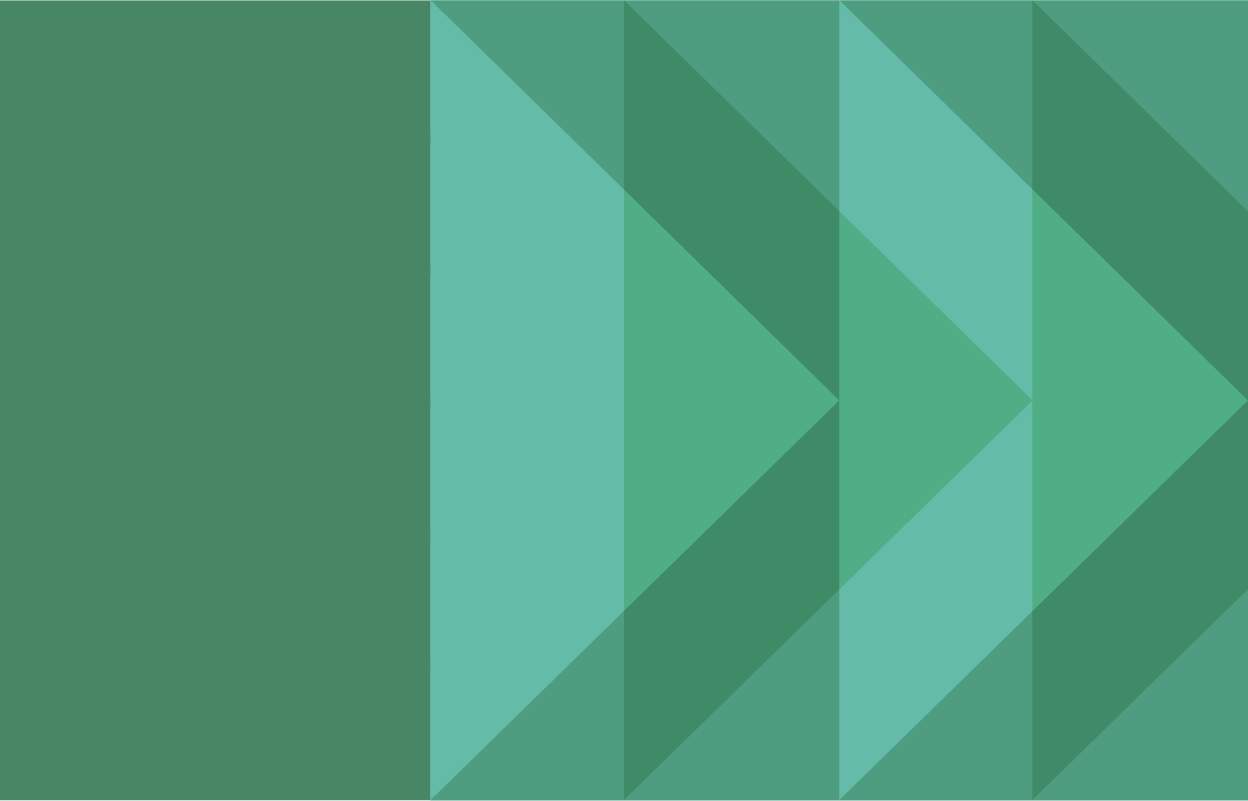 Play button on a green striped background