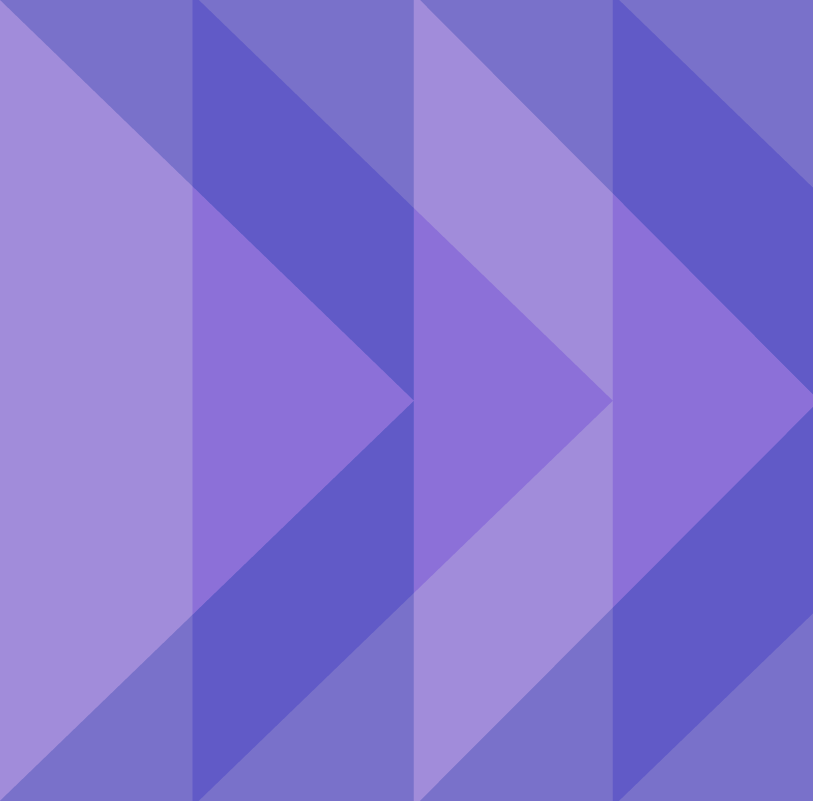 Play arrow icons on a purple background.