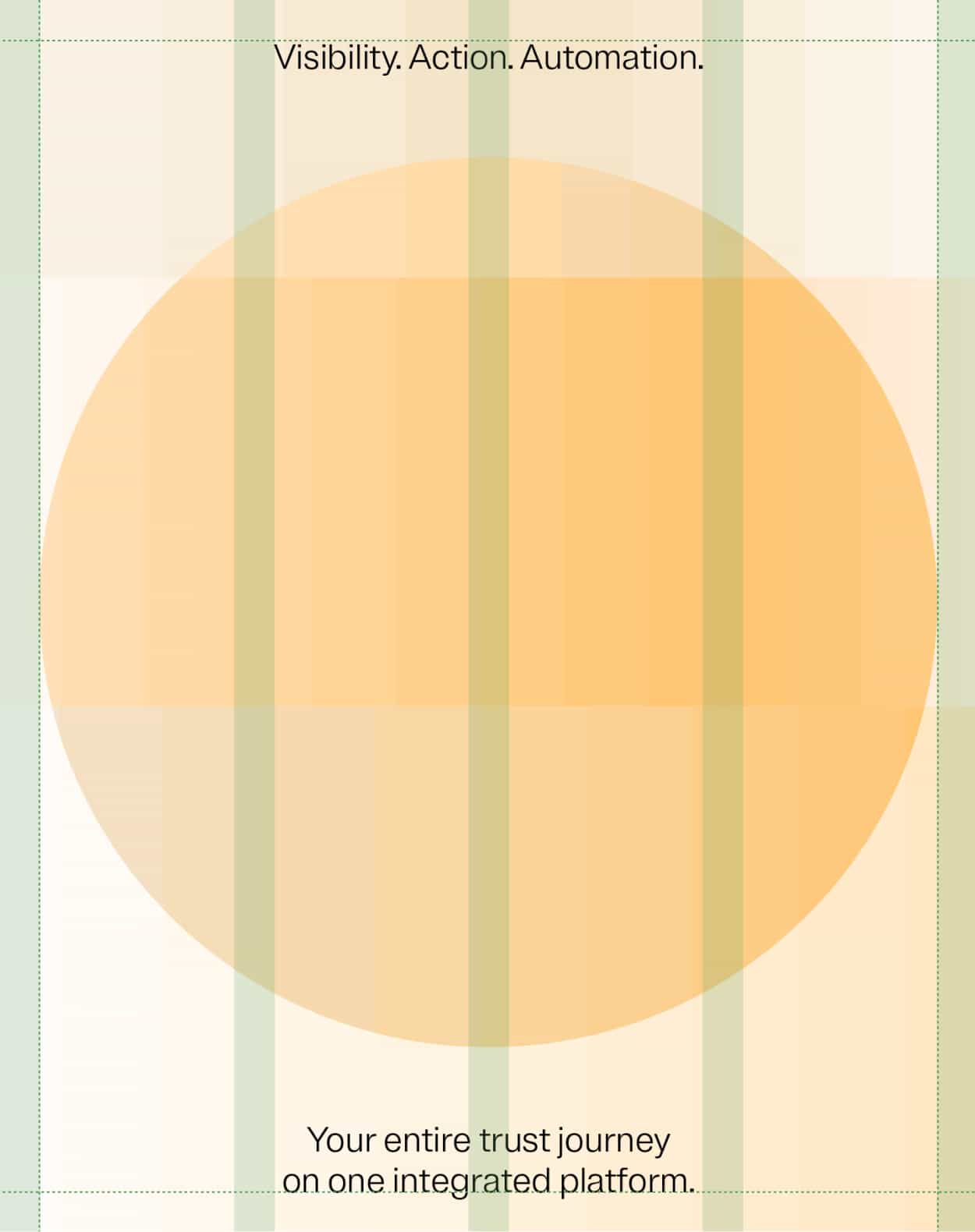 Spotlight gradient and text in a vertical 4-grid layout.