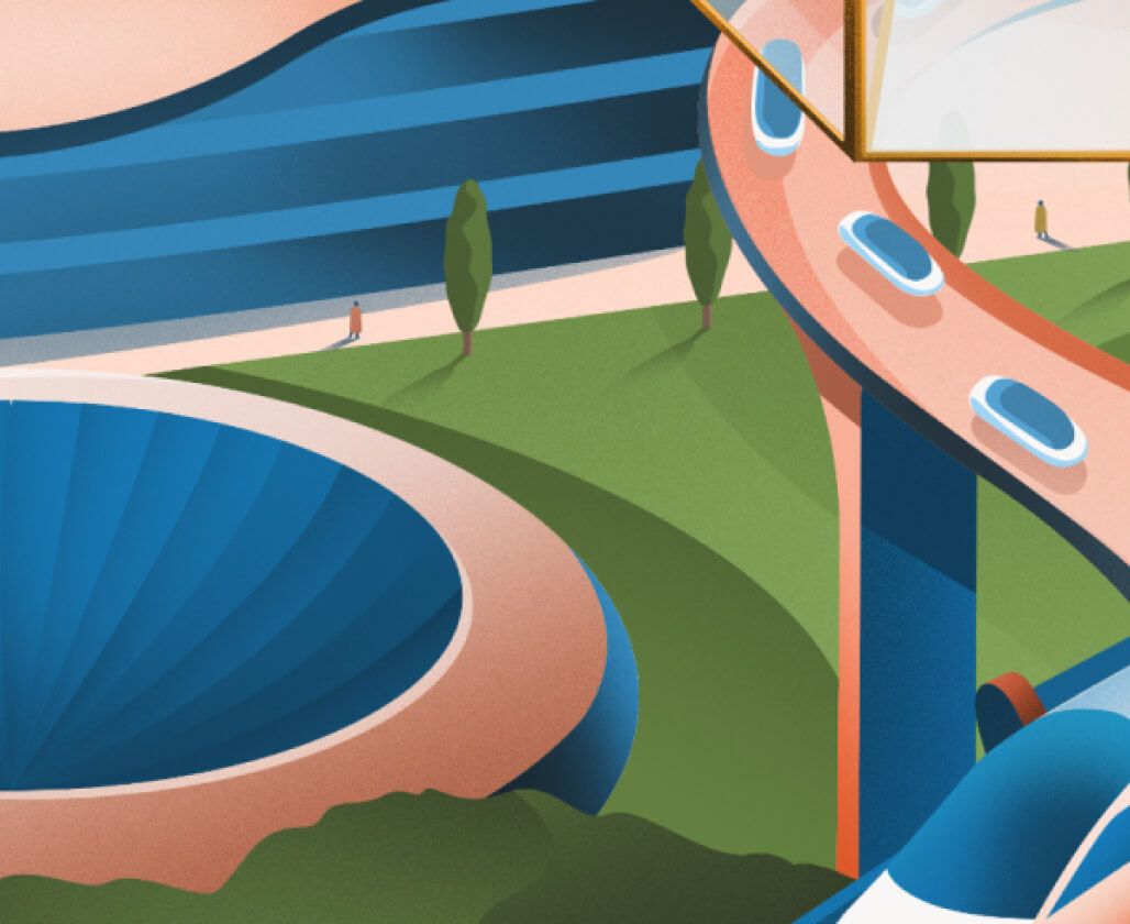 Example of a poorly done crop of an illustration, where there is no focus or meaningful detail.