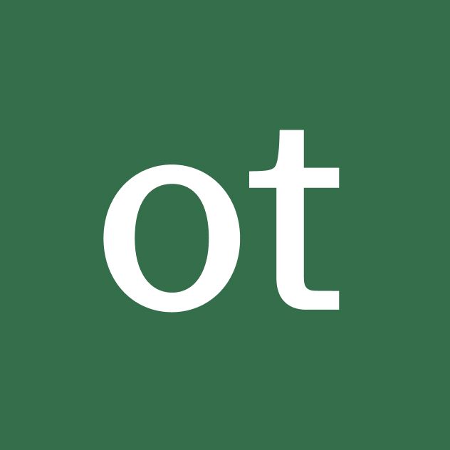 OneTrust monogram on a green field