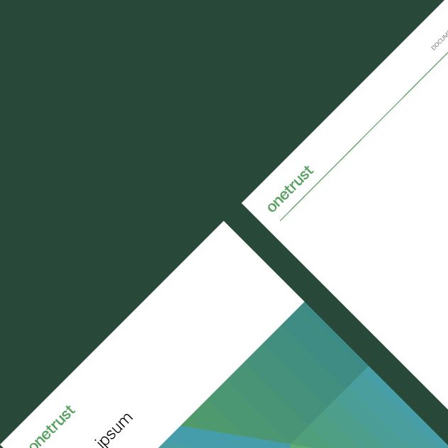 Documents with the OneTrust letterhead