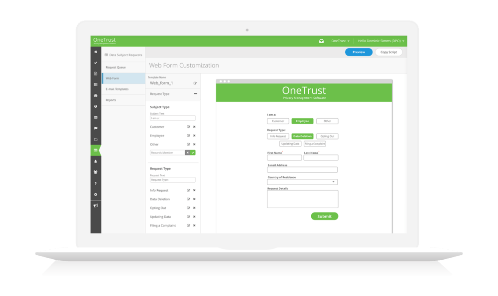 Create a Request Intake Web Form and Portal