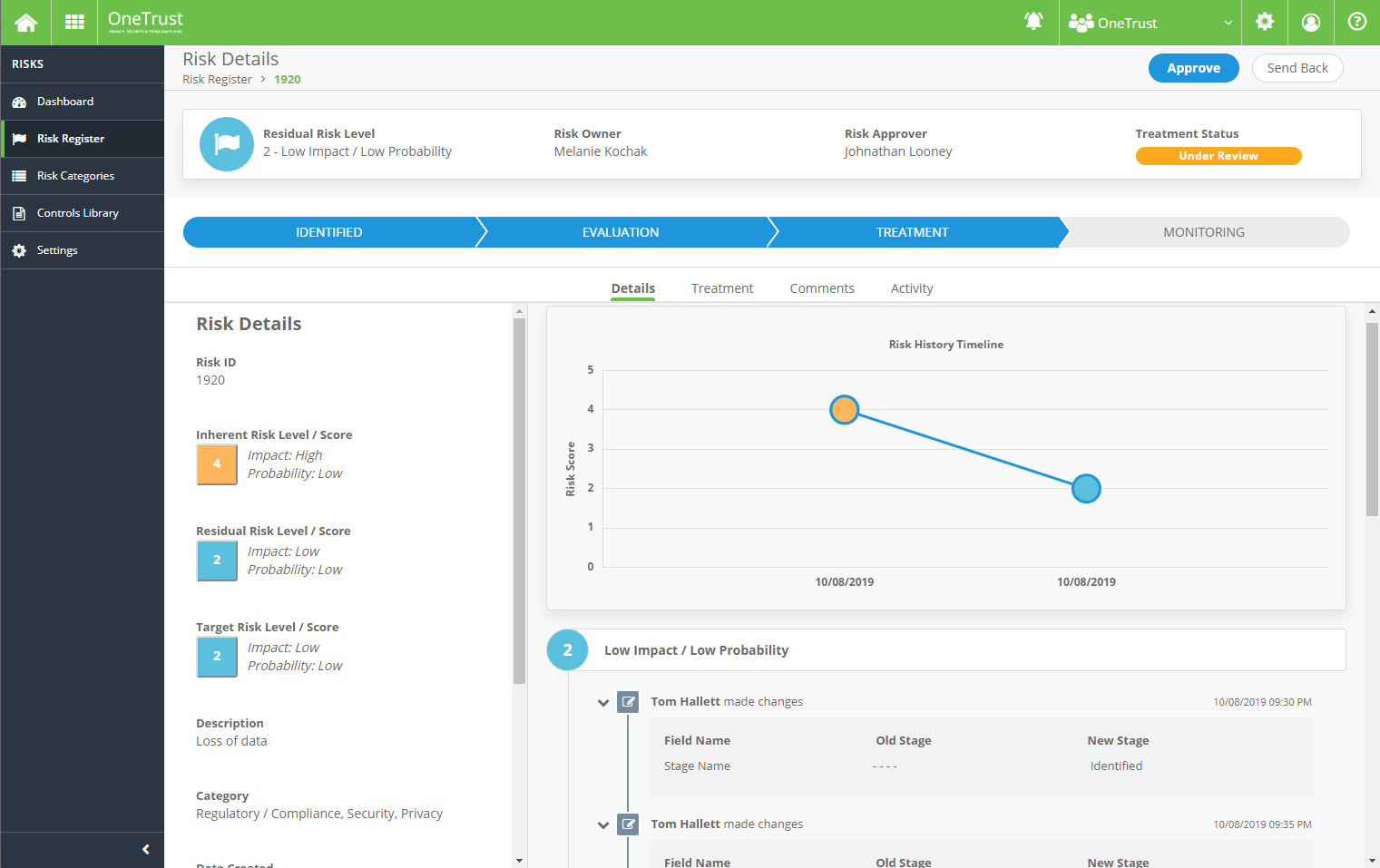 OneTrust GRC Free Trial