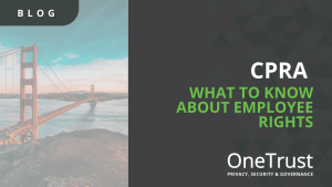 CPRA – What to Know About Employee Rights