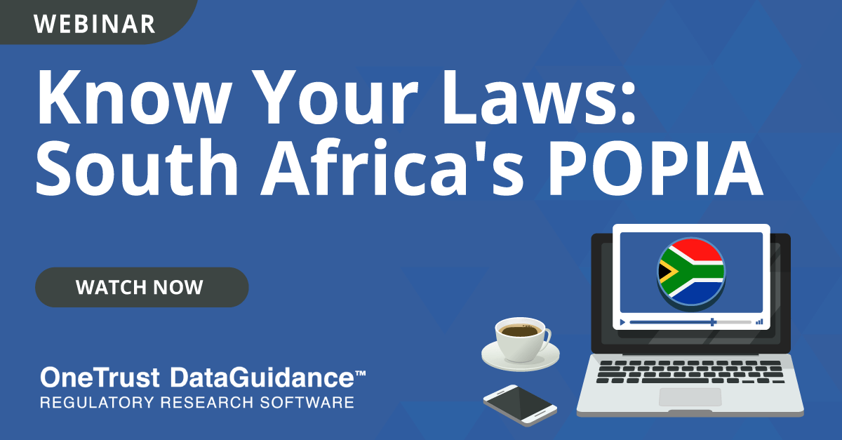 Know Your Laws: POPIA