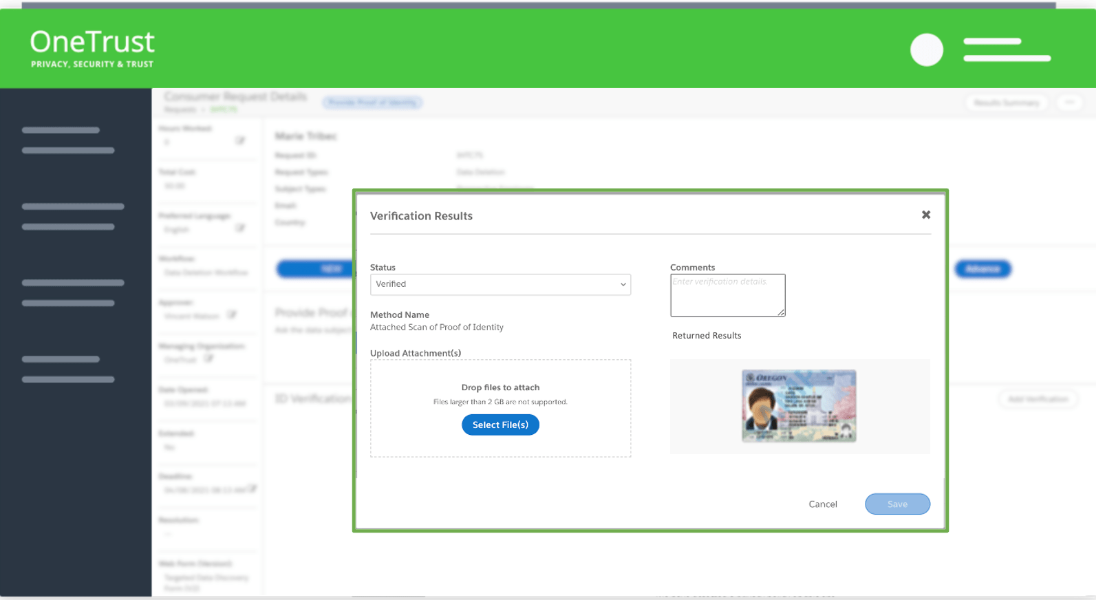 DSAR ID Verification
