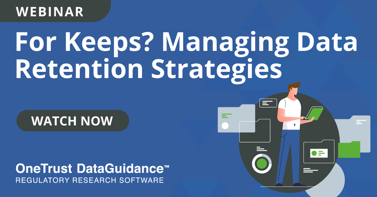 Retention Schedules Webinar Recording