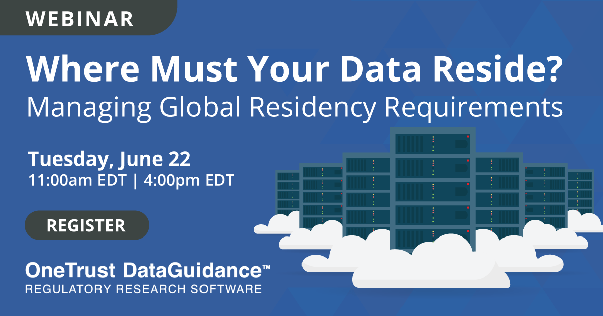 Data Residency Webinar