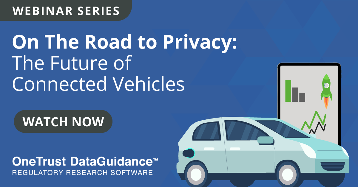Connected Vehicles Webinar Recording