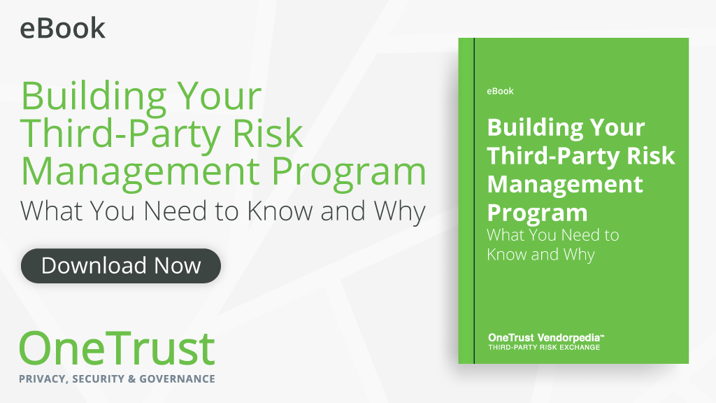 third party risk management guide
