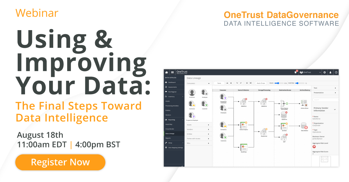 Using & Improving Your Data