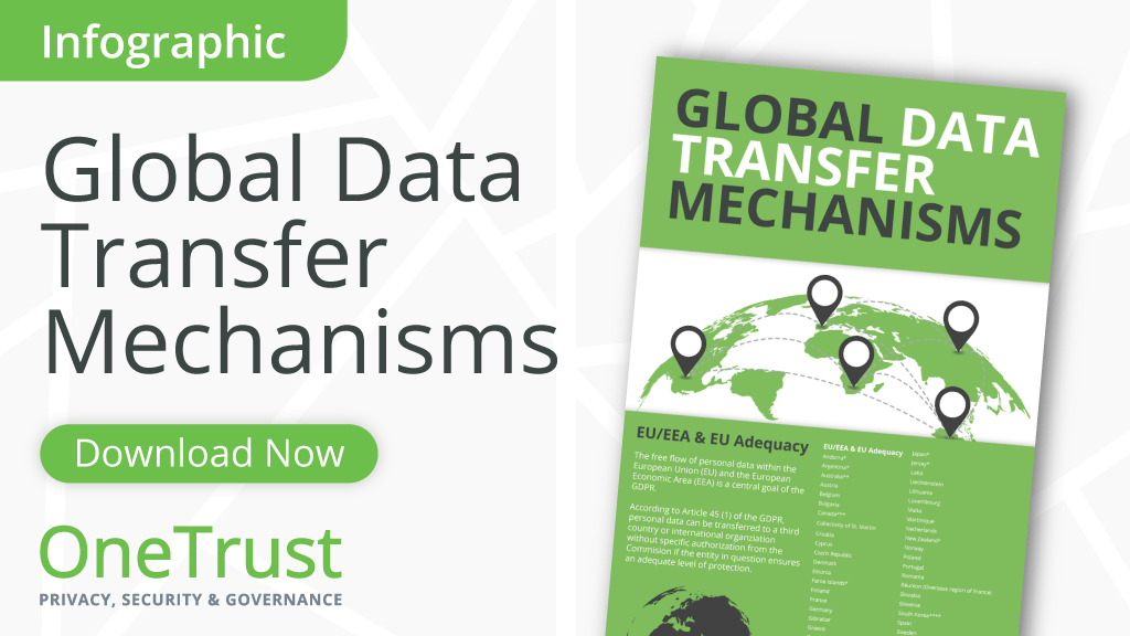 Global Data Transfer Mechanisms Infographic