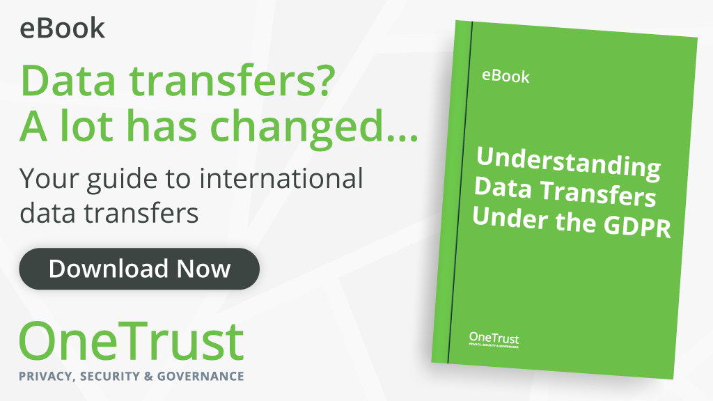 Understanding Data Transfers Under The GDPR eBook