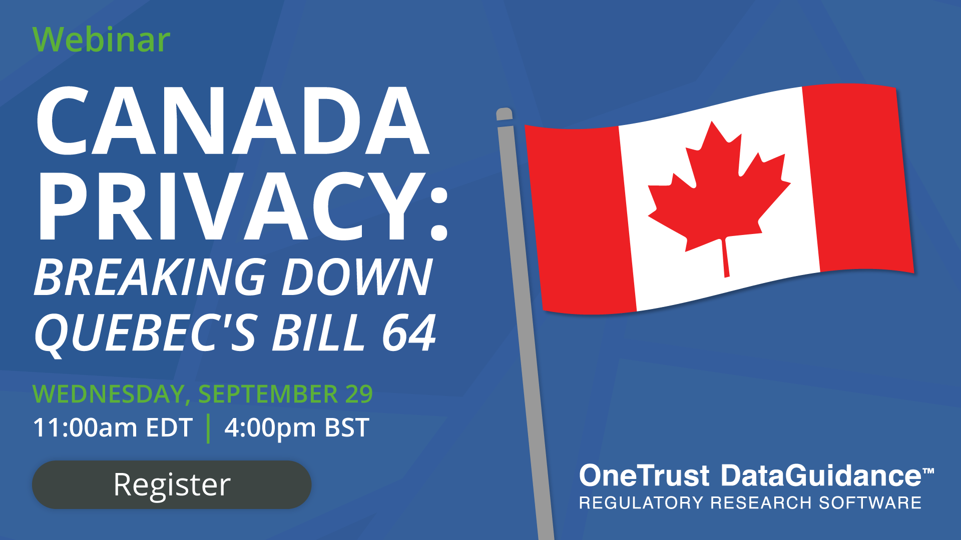 Quebec's Bill 64 Webinar