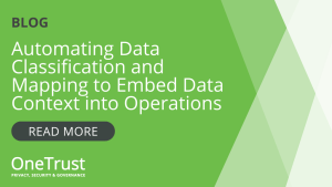 Automating Data Classification and Mapping to Embed Data Context into Operations
