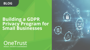 Building a GDPR Privacy Program for Small Businesses