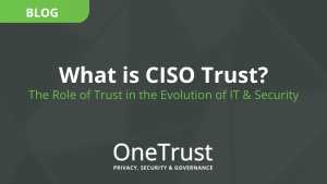 What is CISO Trust Blog Header Image
