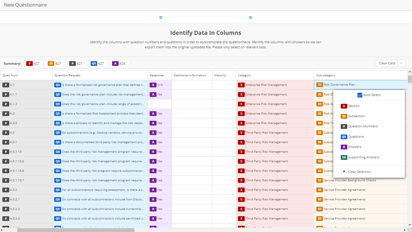 OneTrust Cell Detection Enhancement for QRA Example