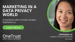 Data Privacy Forrester Q&A - Marketing in a Data Privacy World