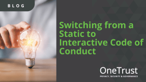 Switching from a Static to Interactive Code of Conduct Blog