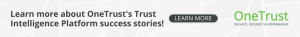 OneTrust Customer Trust Intelligence CTA