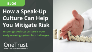 How a Speak-Up Culture Can Help You Mitigate Risk Blog Header Image