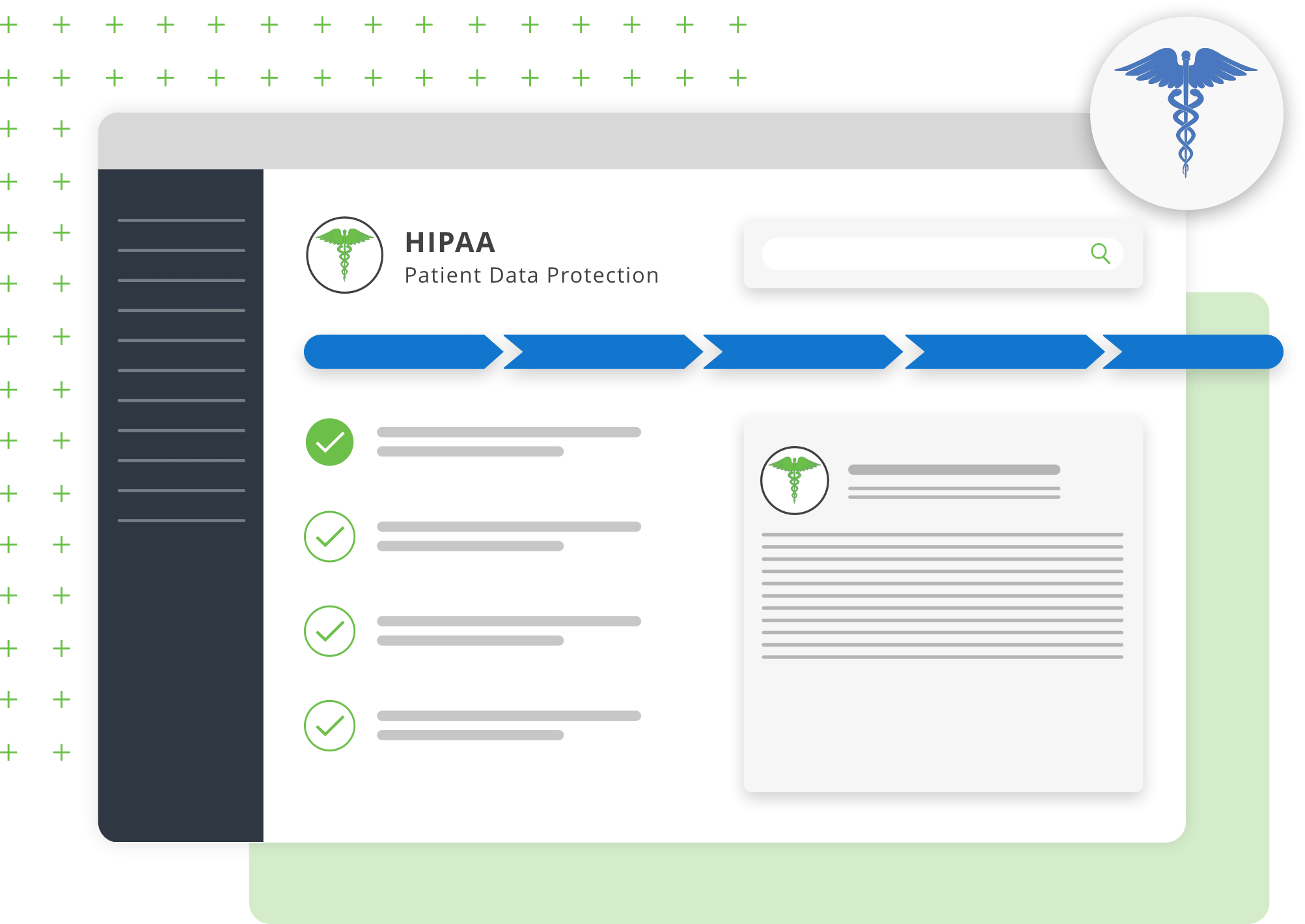 HIPAA Compliance - OneTrust Patient Data Protection Dashboard