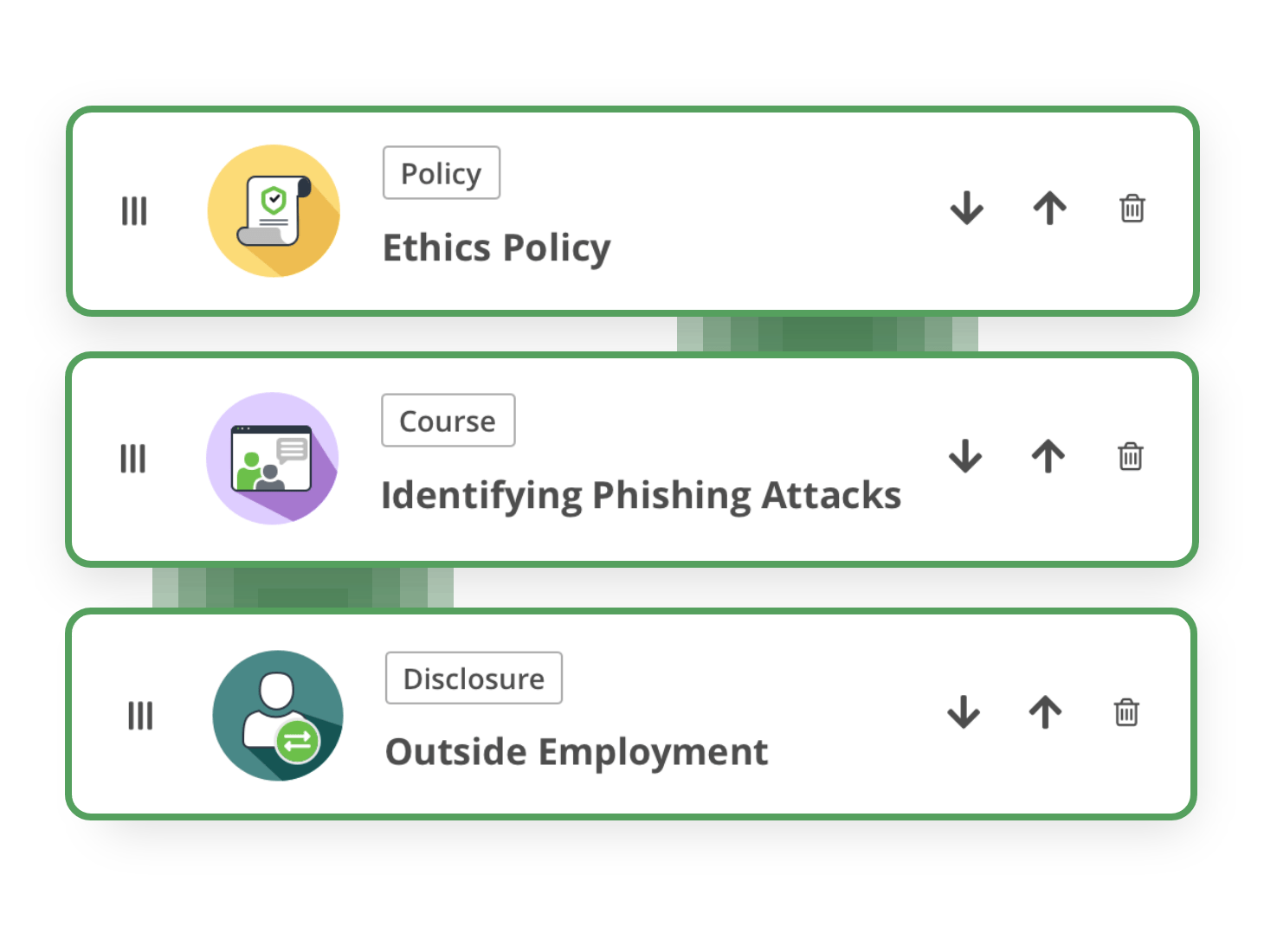Program management module of the Ethics and Compliance cloud