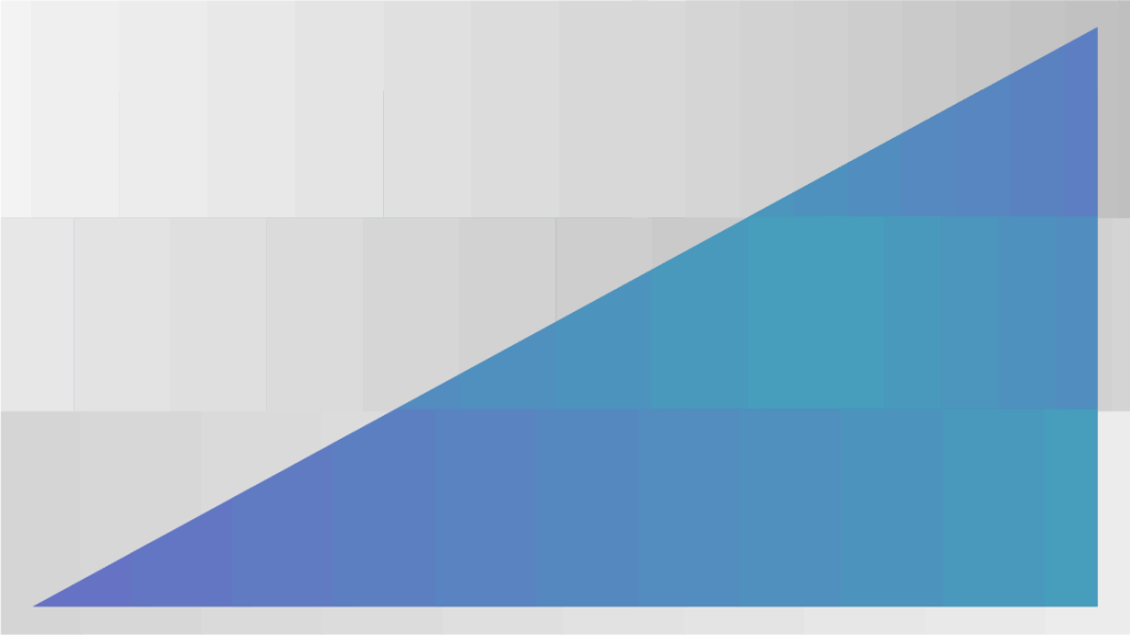 Right triangle with a blue gradient