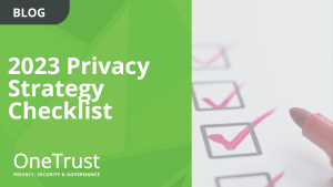 Your 2023 Privacy Strategy Checklist