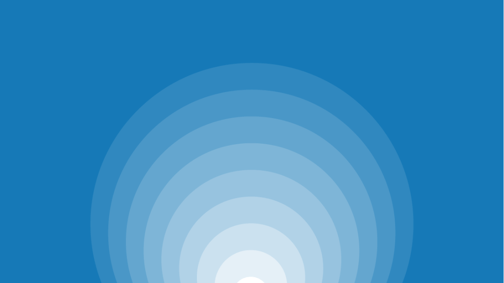 OneTrust gradient blue circular spotlight.