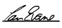 Ian Evans Signature